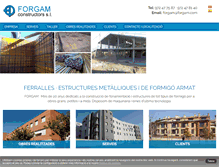 Tablet Screenshot of forgam.com